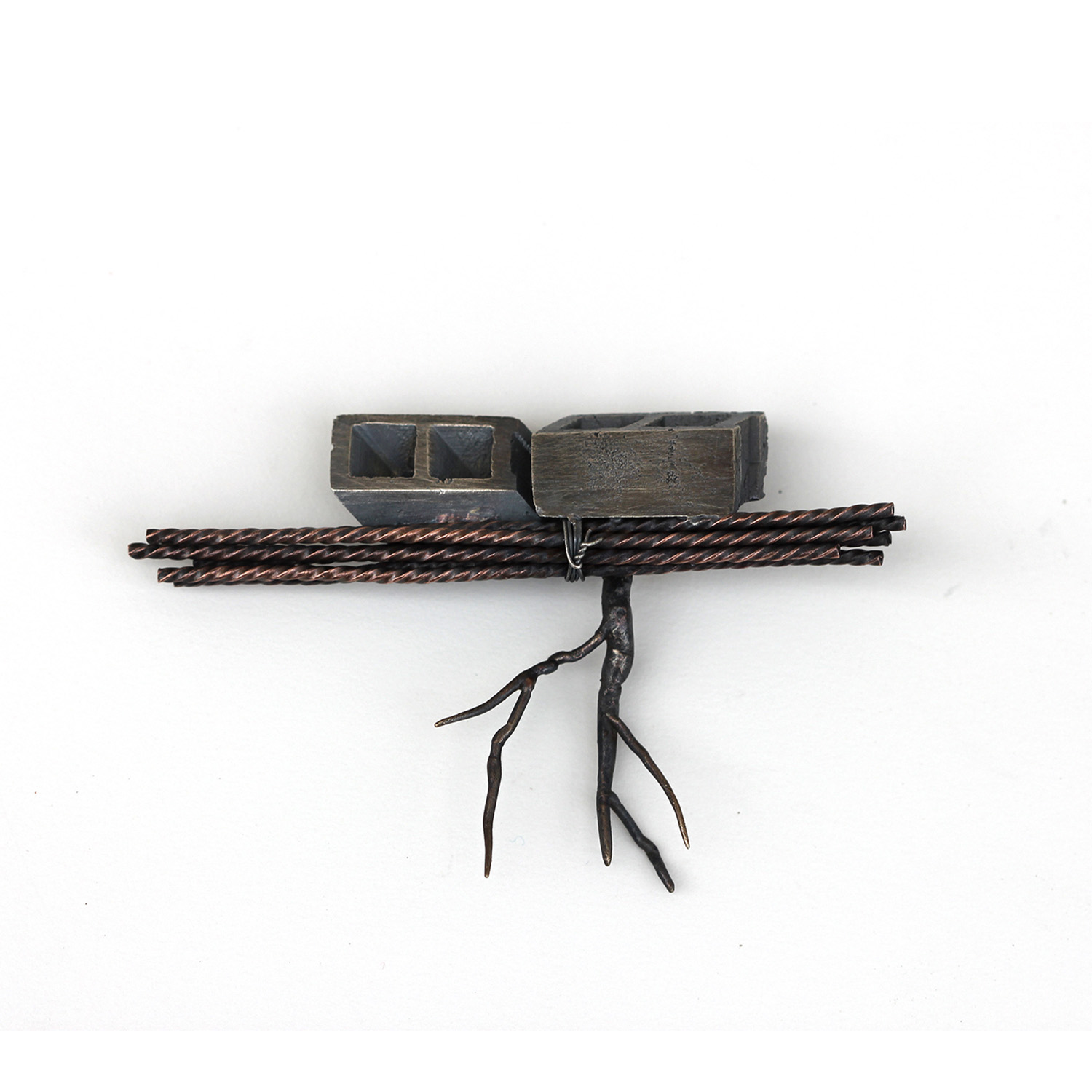 cinder block cluster by Natalie Macellaio